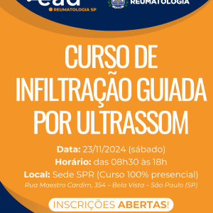 Curso de Infiltração Guiada por Ultrassom
