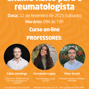 Exame físico para o reumatologista