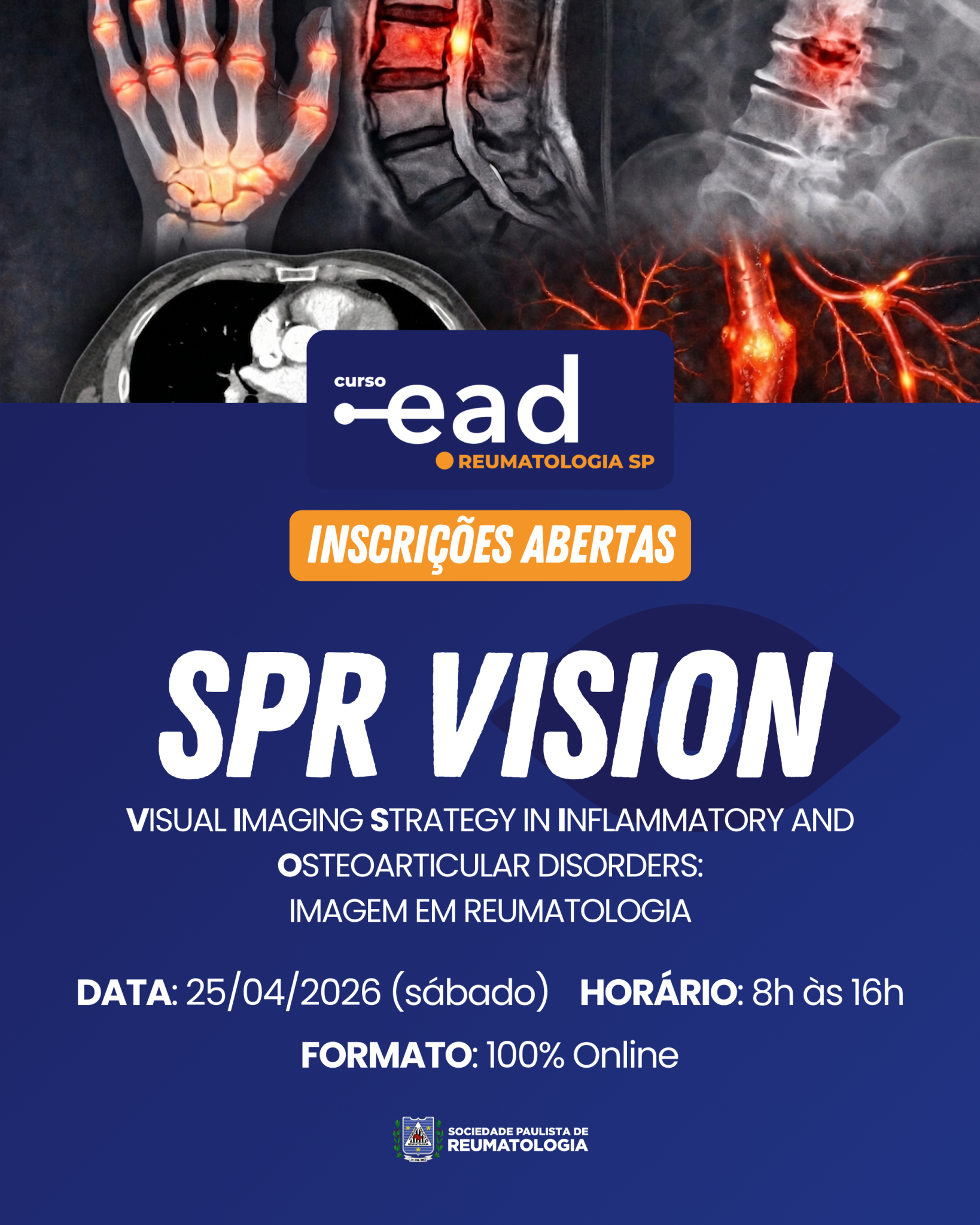 SPR Vision - Visual Imaging Strategy in Inflammatory and Osteoarticular Disorders: Imagem na reumatologia